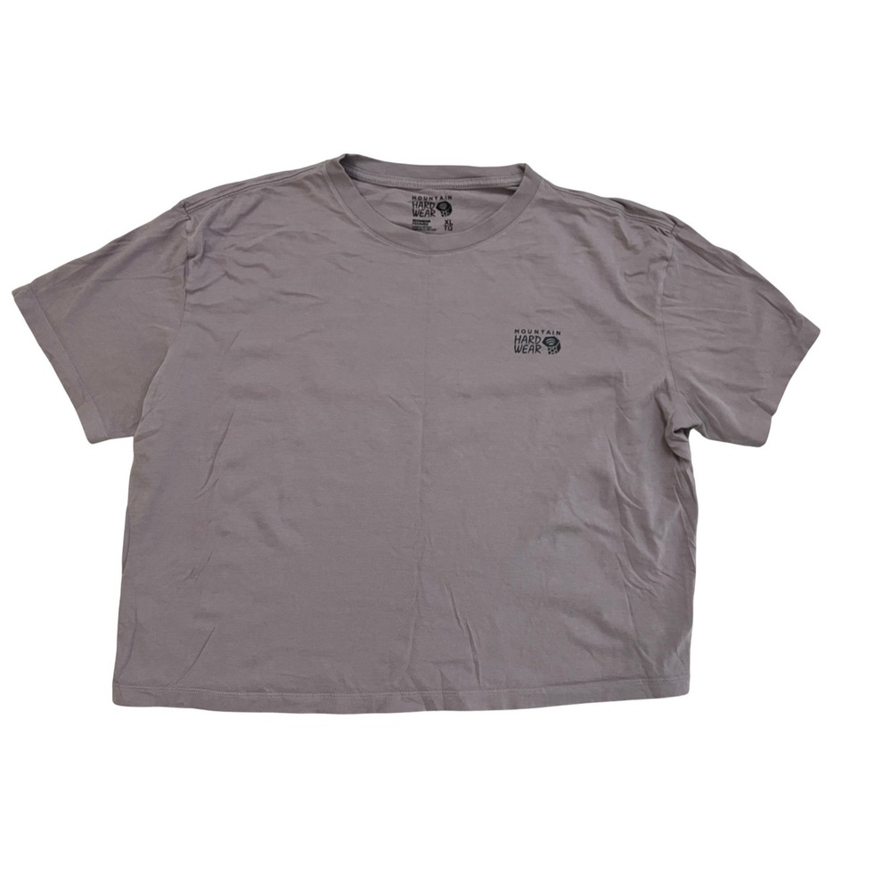 Mountain Hardwear Womens XL Purple‎ Graphic T-Shirt Short Sleeve Cotton OL3585